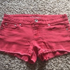 Red Charlotte Russe shorts